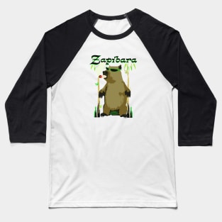 Capybara tee iMosy Gallery Baseball T-Shirt